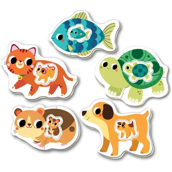 Puzzle Educa 5 Peças Baby Animais Domésticos 17573 ( Imagem 2 de 2 ) - Preview