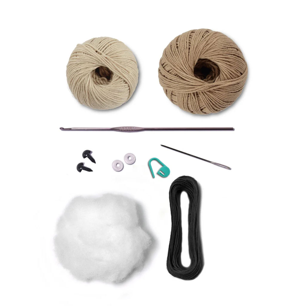 Kit De Crochet Circulo Amigurumi Safari - Macaco 2 ( Imagem 3 de 3 ) - Preview