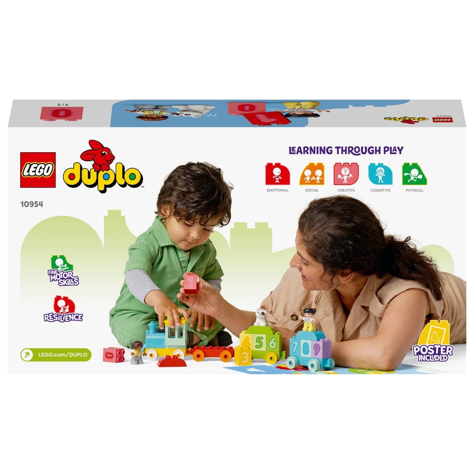Lego Duplo Comboio dos Números-Aprender a Contar 10954 ( Imagem 4 de 4 ) - Preview