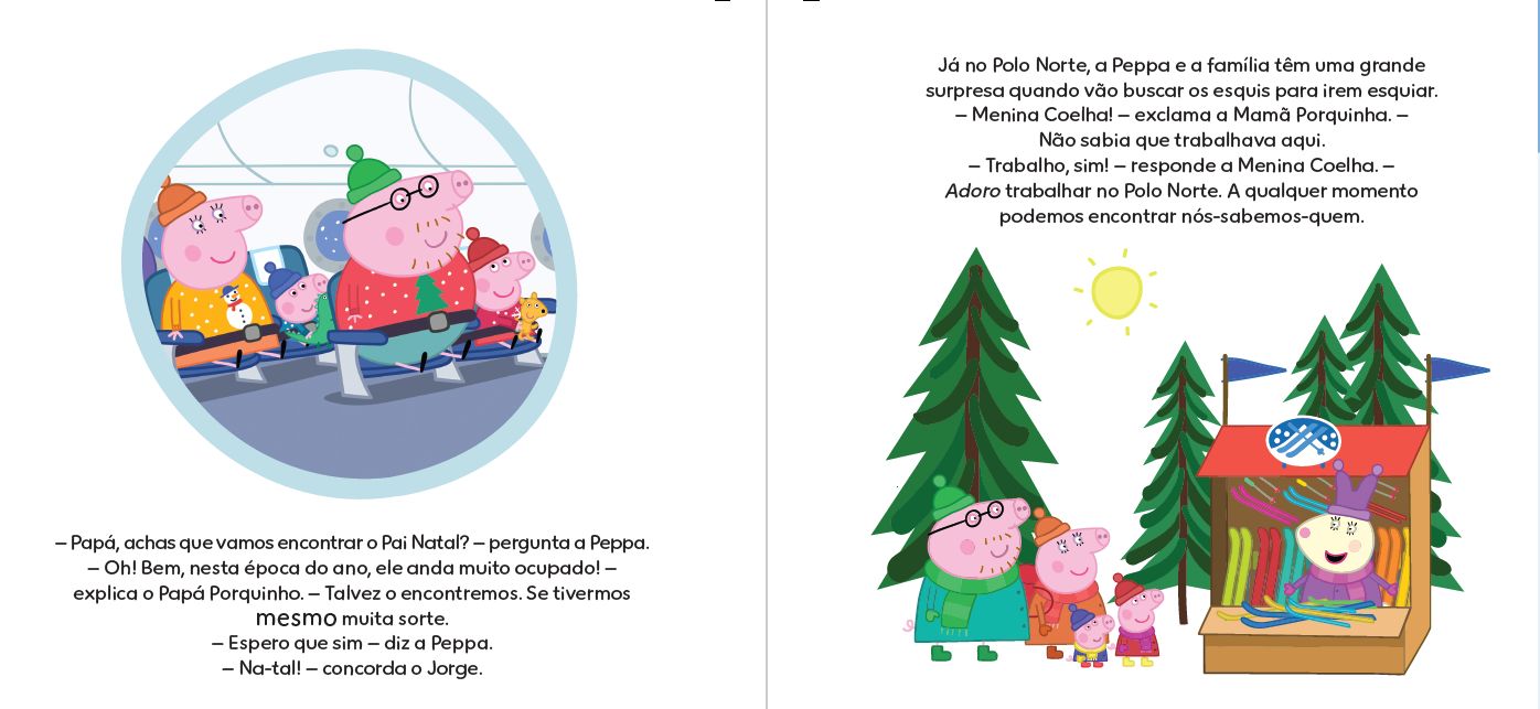 Peppa Pig - A Peppa visita o Pai Natal ( Imagem 2 de 3 ) - Preview