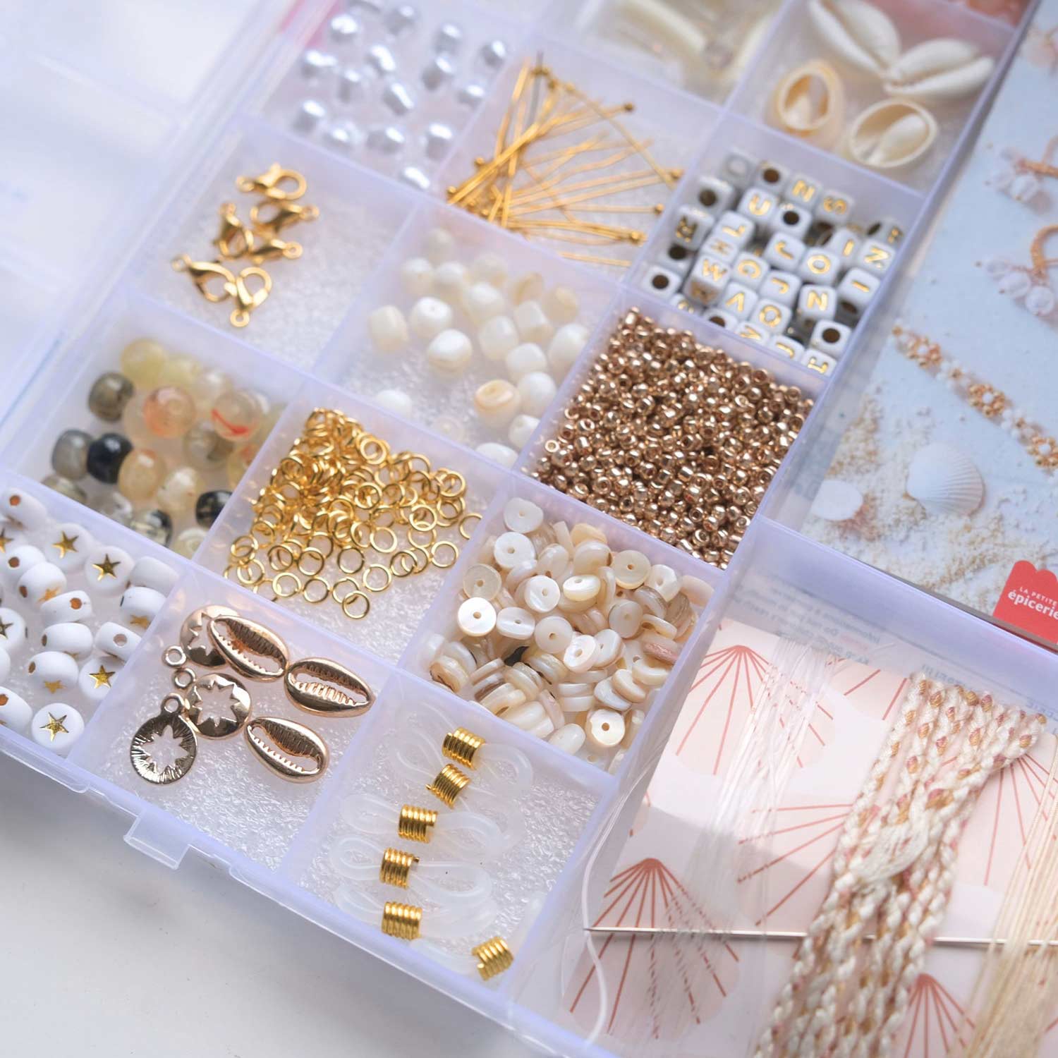 Maxi Bead and Accessory Box - Pina Colada La Petite Epicerie 179003 ( Imagem 2 de 4 ) - Preview