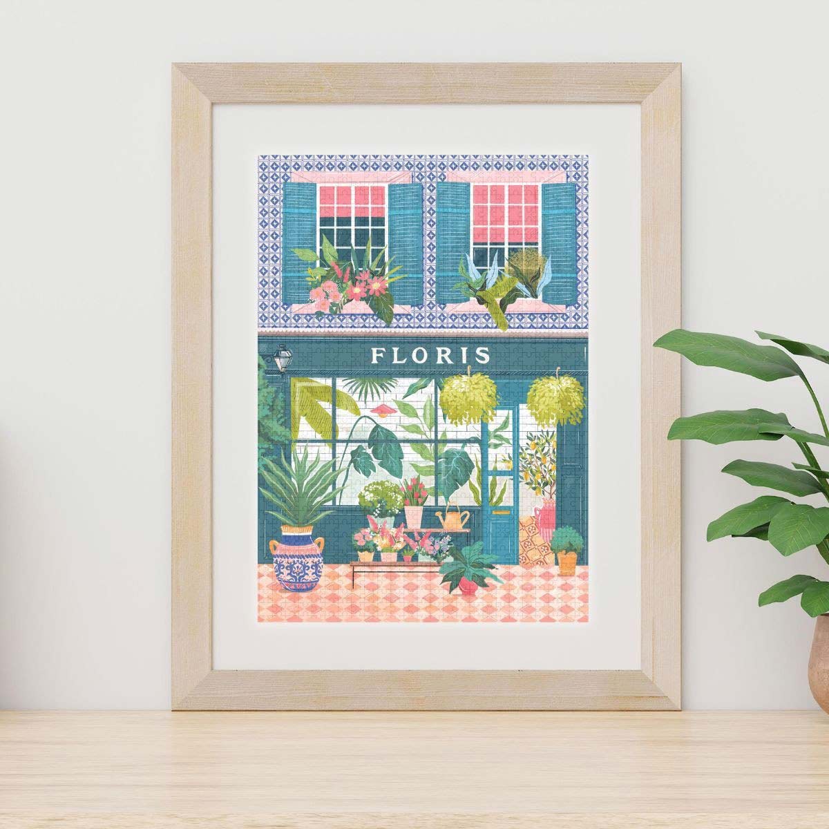 Puzzle La Petite Epicerie Quatre Coins 1000 Peças - Floris Por Simply Katy 340008 ( Imagem 2 de 4 ) - Preview