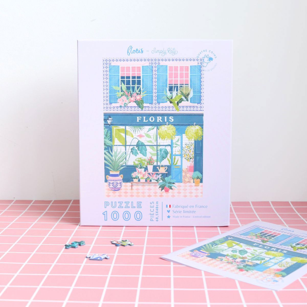 Puzzle La Petite Epicerie Quatre Coins 1000 Peças - Floris Por Simply Katy 340008 ( Imagem 3 de 4 ) - Preview