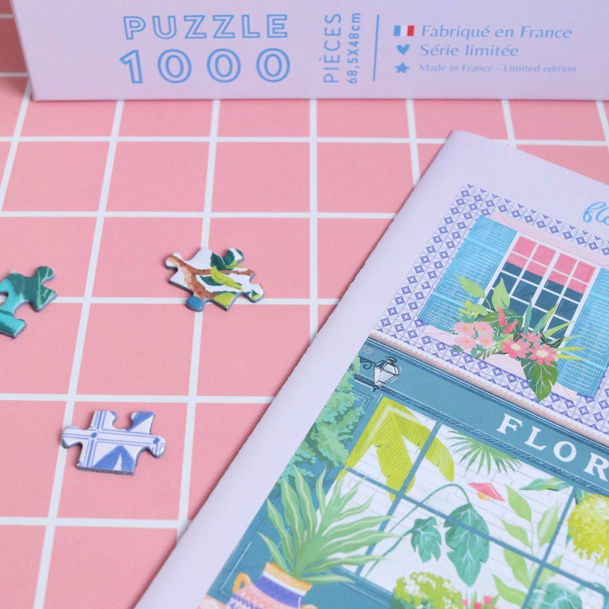 Puzzle La Petite Epicerie Quatre Coins 1000 Peças - Floris Por Simply Katy 340008 ( Imagem 4 de 4 ) - Preview