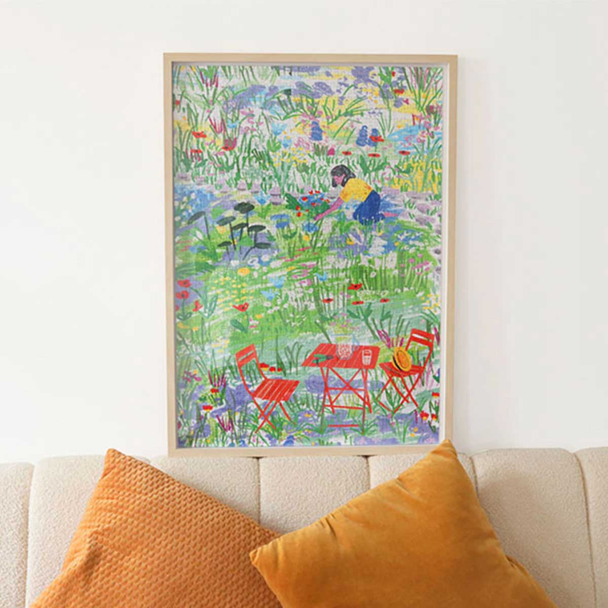Puzzle La Petite Epicerie Quatre Coins 1000 Peças - Jardim Secreto Por Jeanne Saboureault340010 ( Imagem 2 de 2 ) - Preview