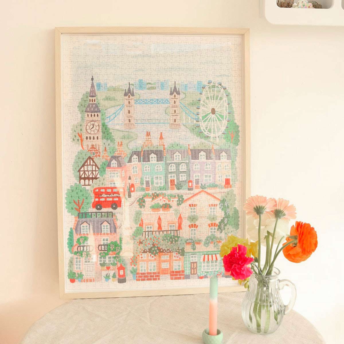 Puzzle La Petite Epicerie Quatre Coins 1000 Peças - Londres Por Hoglet&Co 340001 ( Imagem 2 de 4 ) - Preview