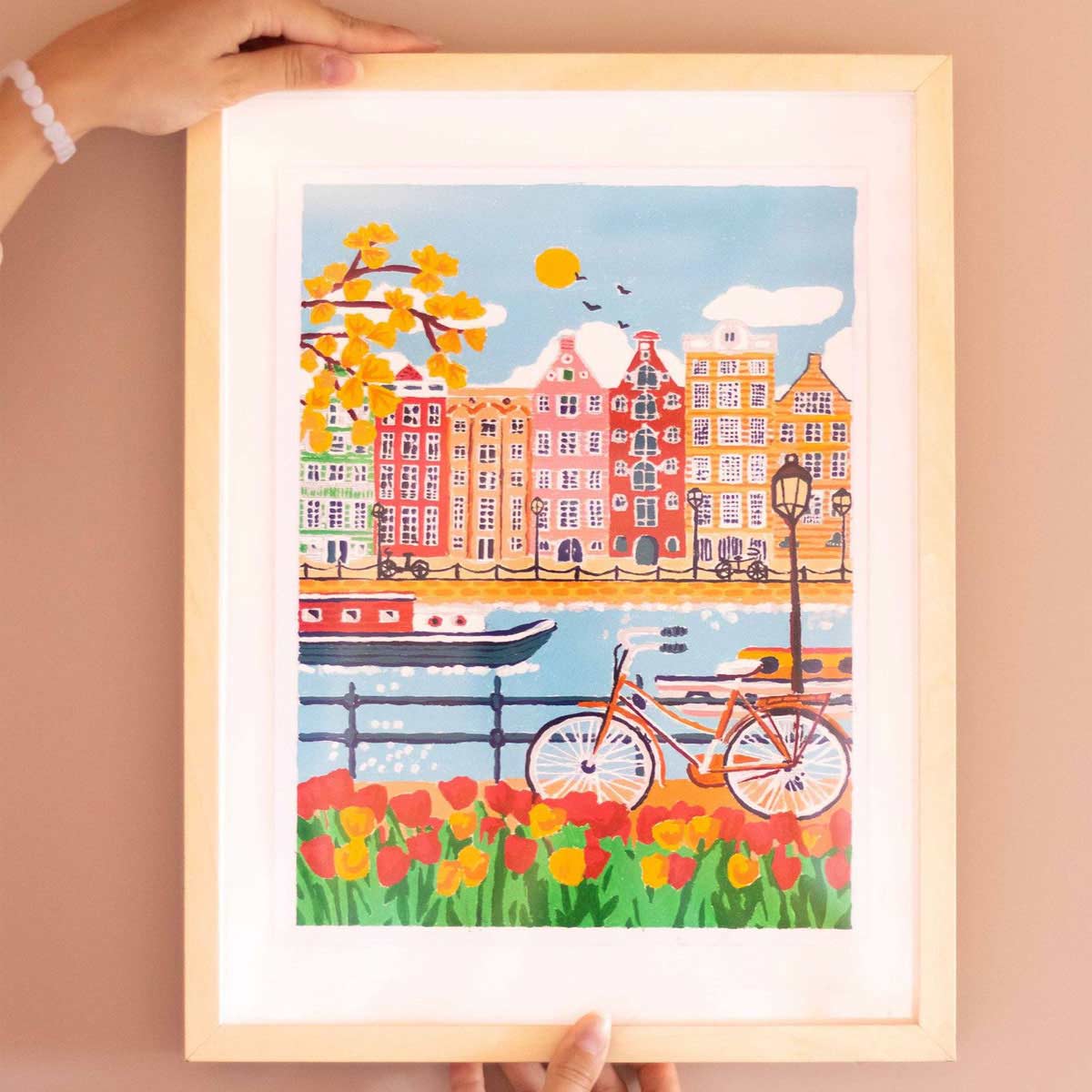 Pintar Por Números La Petite Epicerie Petit Pinceau 24,5X32,5Cm - Amsterdao 350027 ( Imagem 2 de 4 ) - Preview