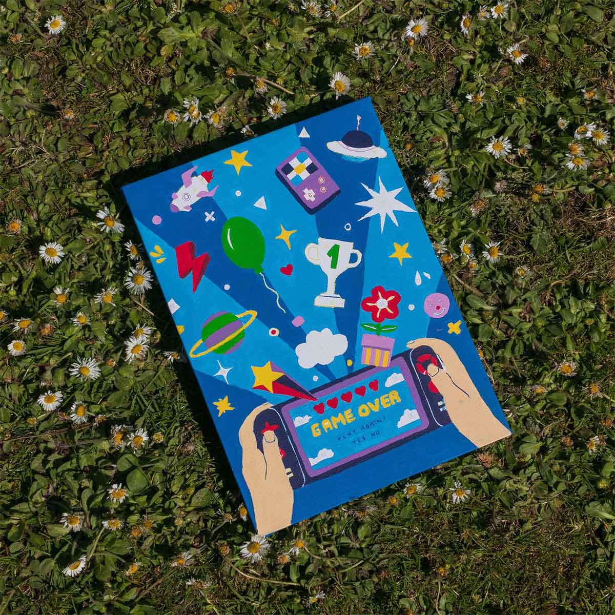 Pintar Por Números La Petite Epicerie Petit Pinceau Kids 18X25Cm - Video Game 351006 ( Imagem 4 de 4 ) - Preview