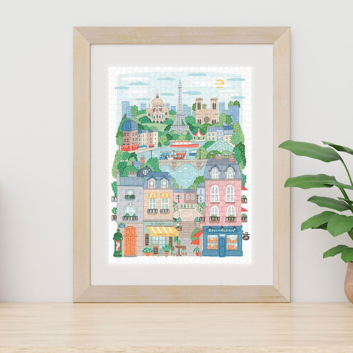 Puzzle La Petite Epicerie Quatre Coins 1000 Peças - Paris Por Hoglet&Co 340004 ( Imagem 2 de 4 ) - Preview