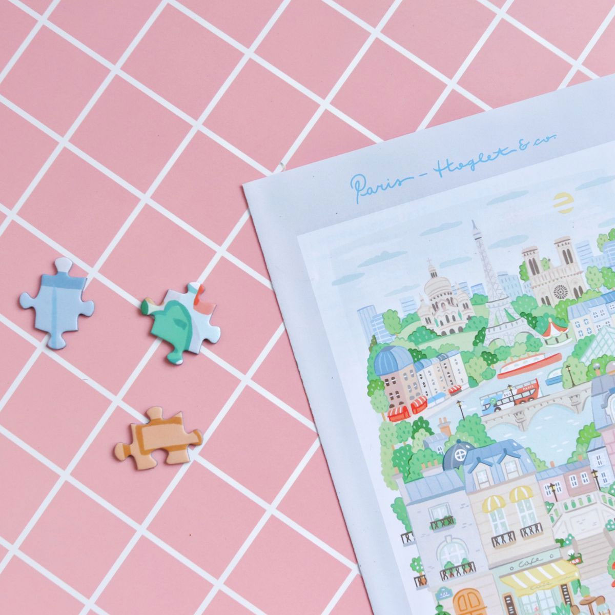 Puzzle La Petite Epicerie Quatre Coins 1000 Peças - Paris Por Hoglet&Co 340004 ( Imagem 4 de 4 ) - Preview