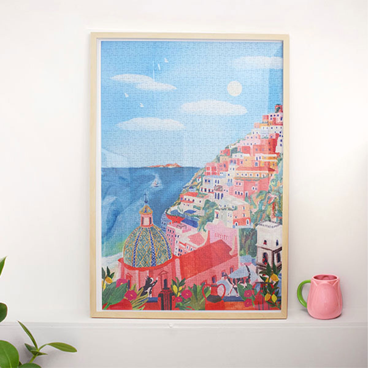 Puzzle La Petite Epicerie Quatre Coins 1000 Peças - Positanos Por Flore @Papier Coton 340013 ( Imagem 2 de 2 ) - Preview