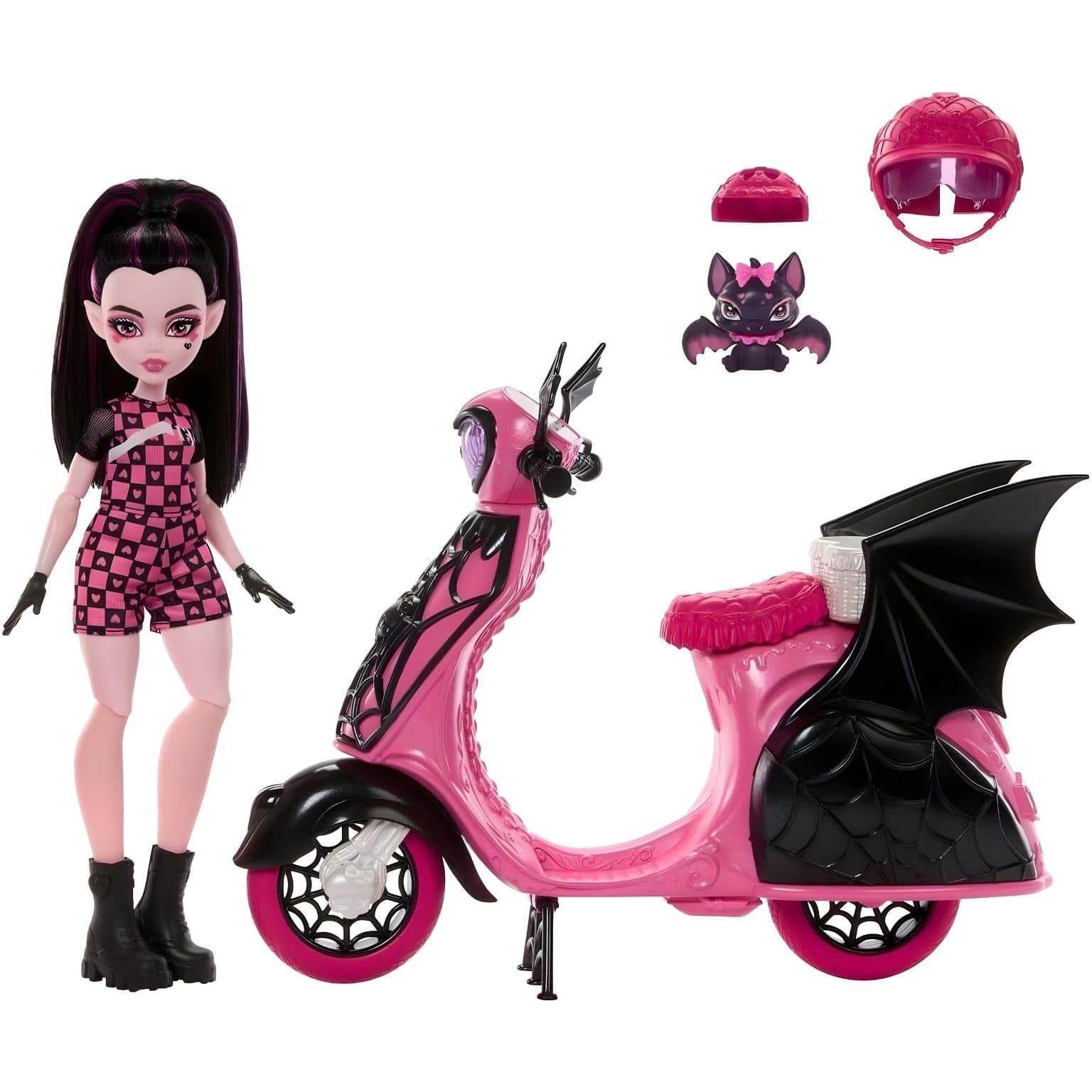 Monster High Draculaura Y Su Scooter ( Imagem 2 de 4 ) - Preview