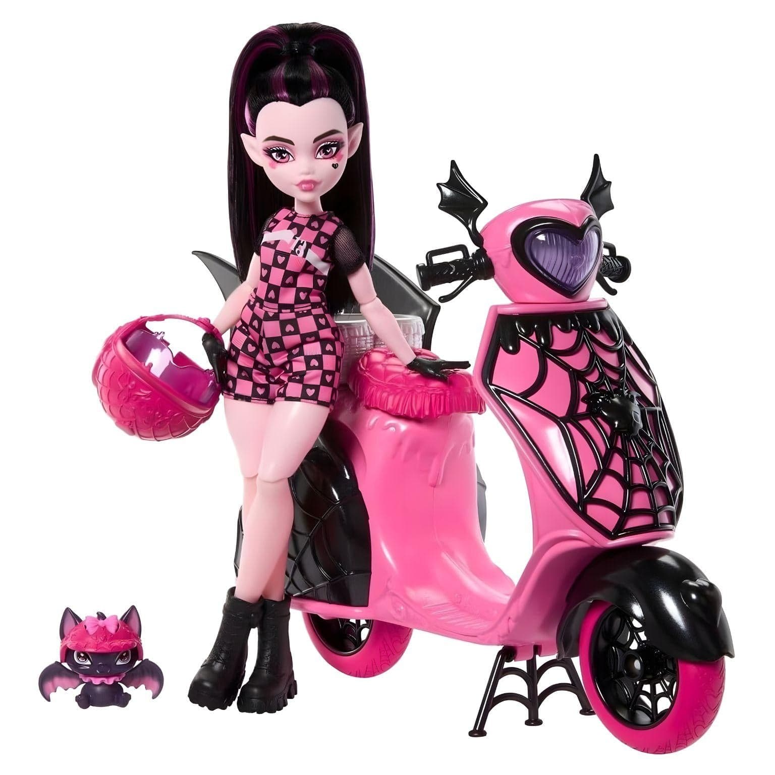 Monster High Draculaura Y Su Scooter ( Imagem 4 de 4 ) - Preview