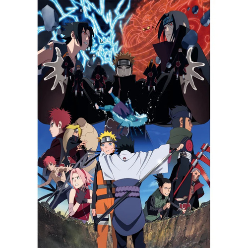 Puzzle Clementoni 1000 Peças - Naruto ( Imagem 2 de 2 ) - Preview