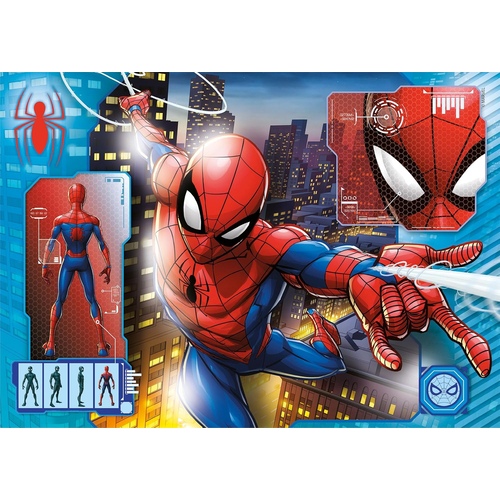 Puzzle de 2 x 60 peças Spiderman Supercolor CLEMENTONI ( Imagem 3 de 3 ) - Preview