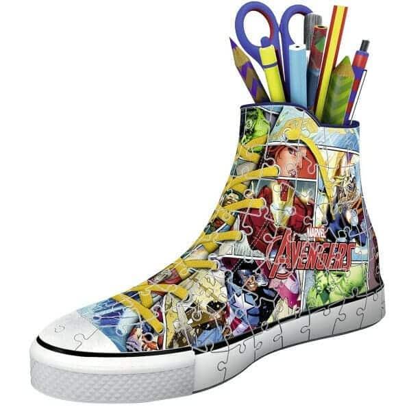 Puzzle 3D Sneaker Avengers ( Imagem 2 de 2 ) - Preview