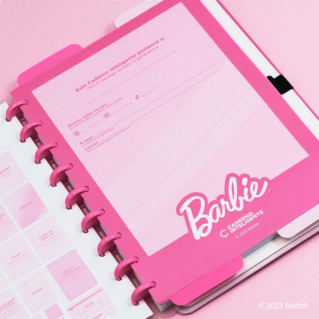 Caderno Inteligente Grande (215X280Mm) Pautado Barbie Cigd4151 ( Imagem 4 de 4 ) - Preview