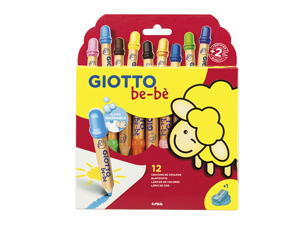 Lapis de cor giotto bebe 12 unidades ( Imagem 2 de 4 ) - Preview