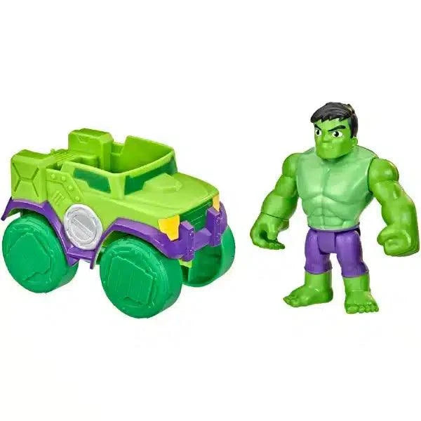 Hulk + Camiao Esmagador Spidey And His Amazing Friends Marvel Hasbro F3989 ( Imagem 3 de 4 ) - Preview