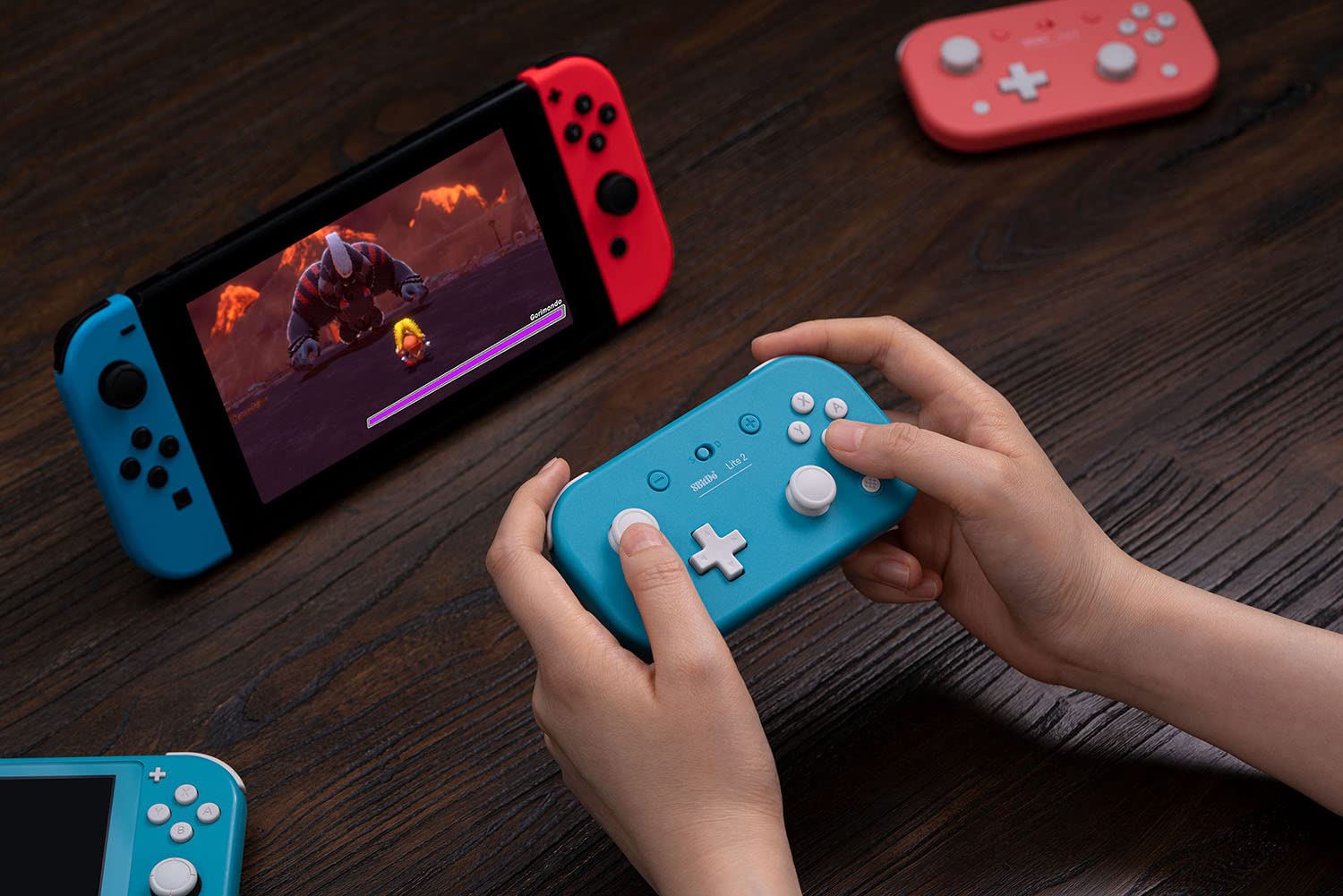 8BitDo Lite 2 Bluetooth Gamepad Switch Controller, Switch Lite, Android/Raspberry Pi ( Imagem 4 de 4 ) - Preview