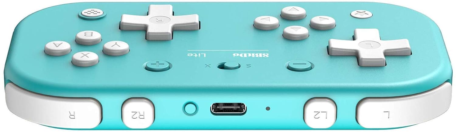 8BitDo Lite Bluetooth Gamepad Controller for Switch Lite, Switch & Windows (Turquoise) ( Imagem 2 de 4 ) - Preview