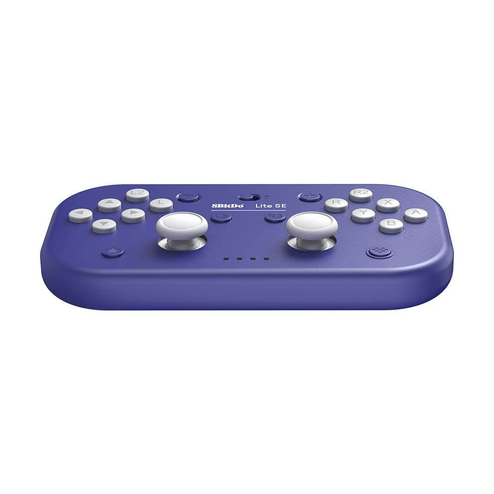 Comando 8BitDo Lite SE Bluetooth Gamepad for Switch, Android, iPhone Purple Edition ( Imagem 2 de 4 ) - Preview