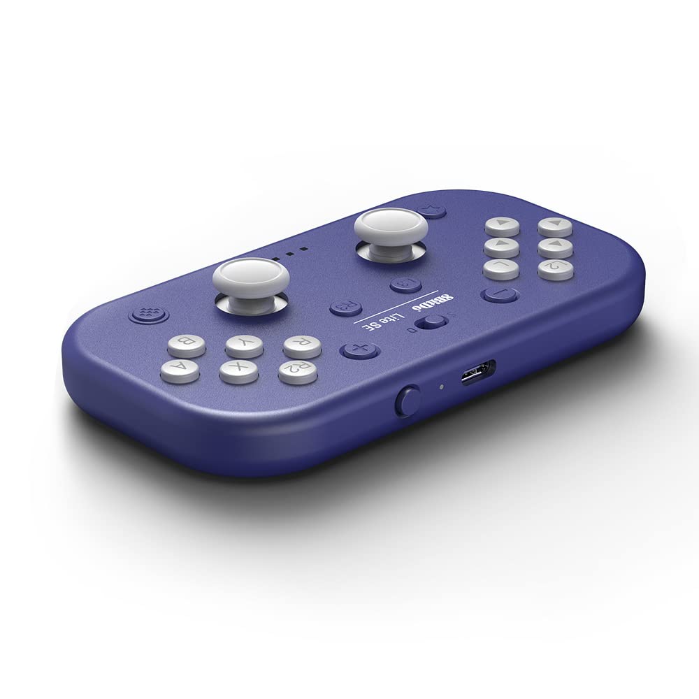 Comando 8BitDo Lite SE Bluetooth Gamepad for Switch, Android, iPhone Purple Edition ( Imagem 3 de 4 ) - Preview