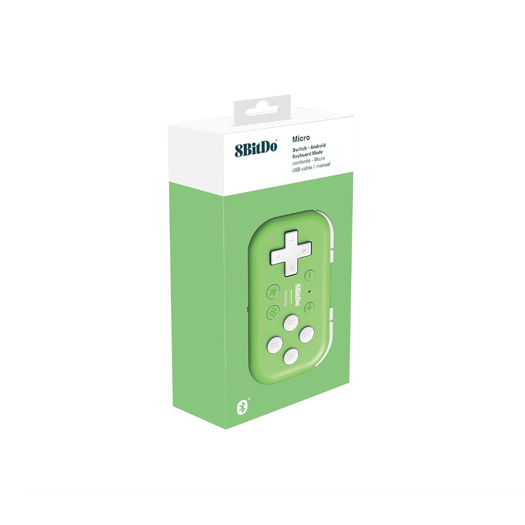 8BitDo Micro Bluetooth Gamepad Pocket-sized Controller for Switch/Android/Raspberry Pi ( Imagem 4 de 4 ) - Preview