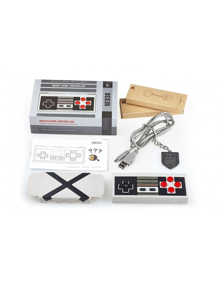 Comando 8Bitdo NES30 Bluetooth Gamepad ( Imagem 3 de 4 ) - Preview
