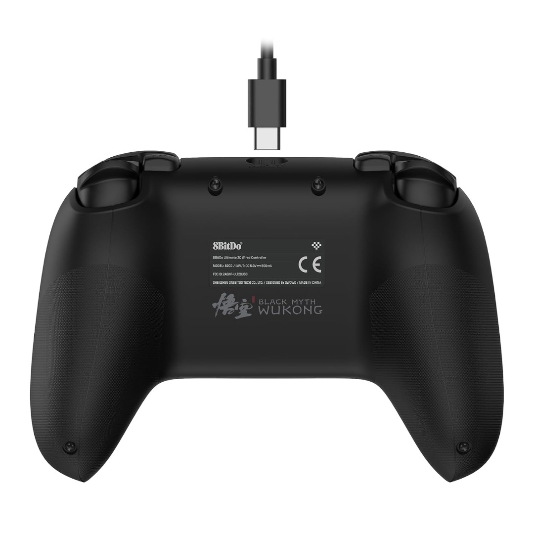 Comando 8BitDo Ultimate 2C Wired Controller Windows PC/Android - Black Myth: Wukong ( Imagem 2 de 4 ) - Preview