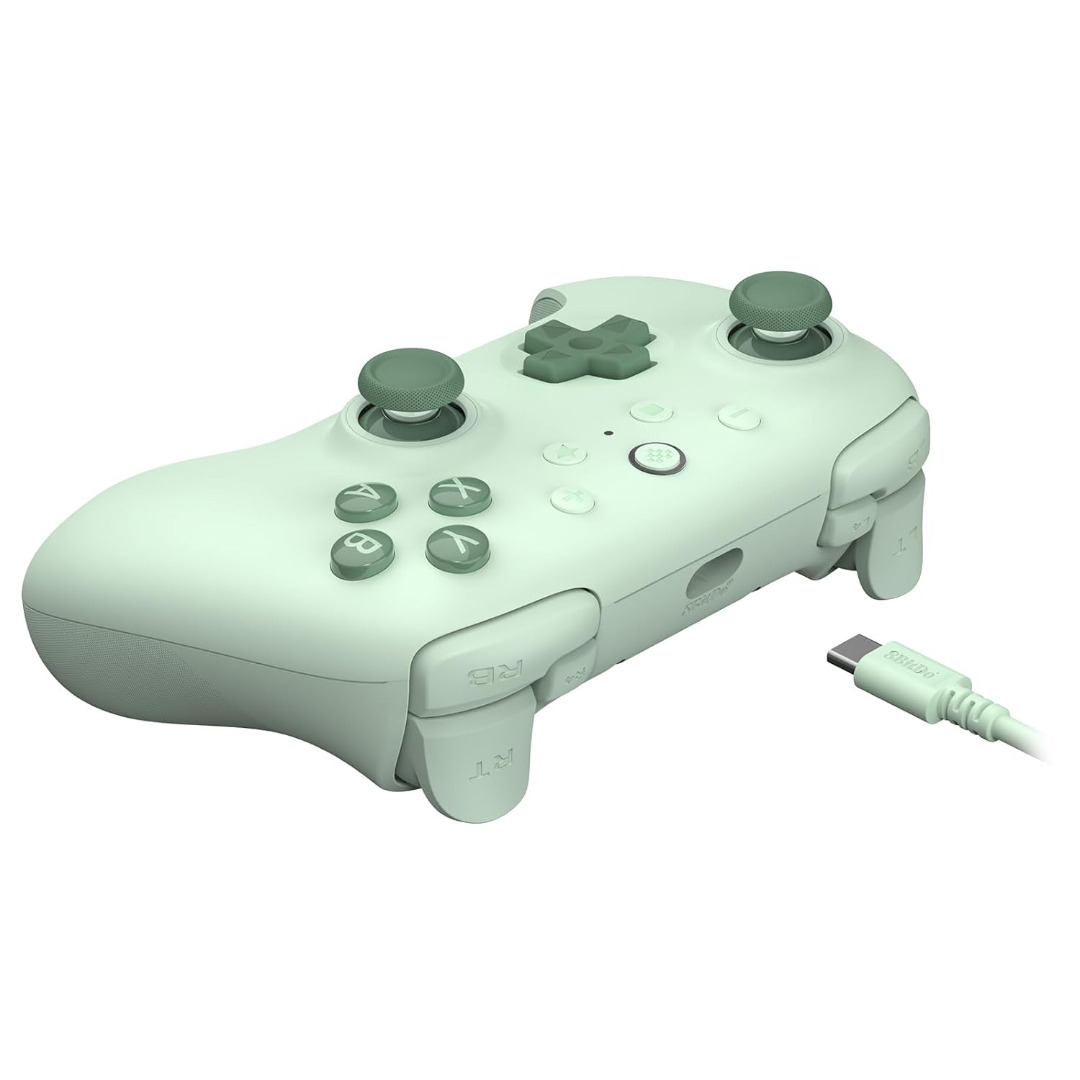 Comando 8BitDo Ultimate 2C Wired Controller for Windows PC and Android (Green) ( Imagem 2 de 4 ) - Preview