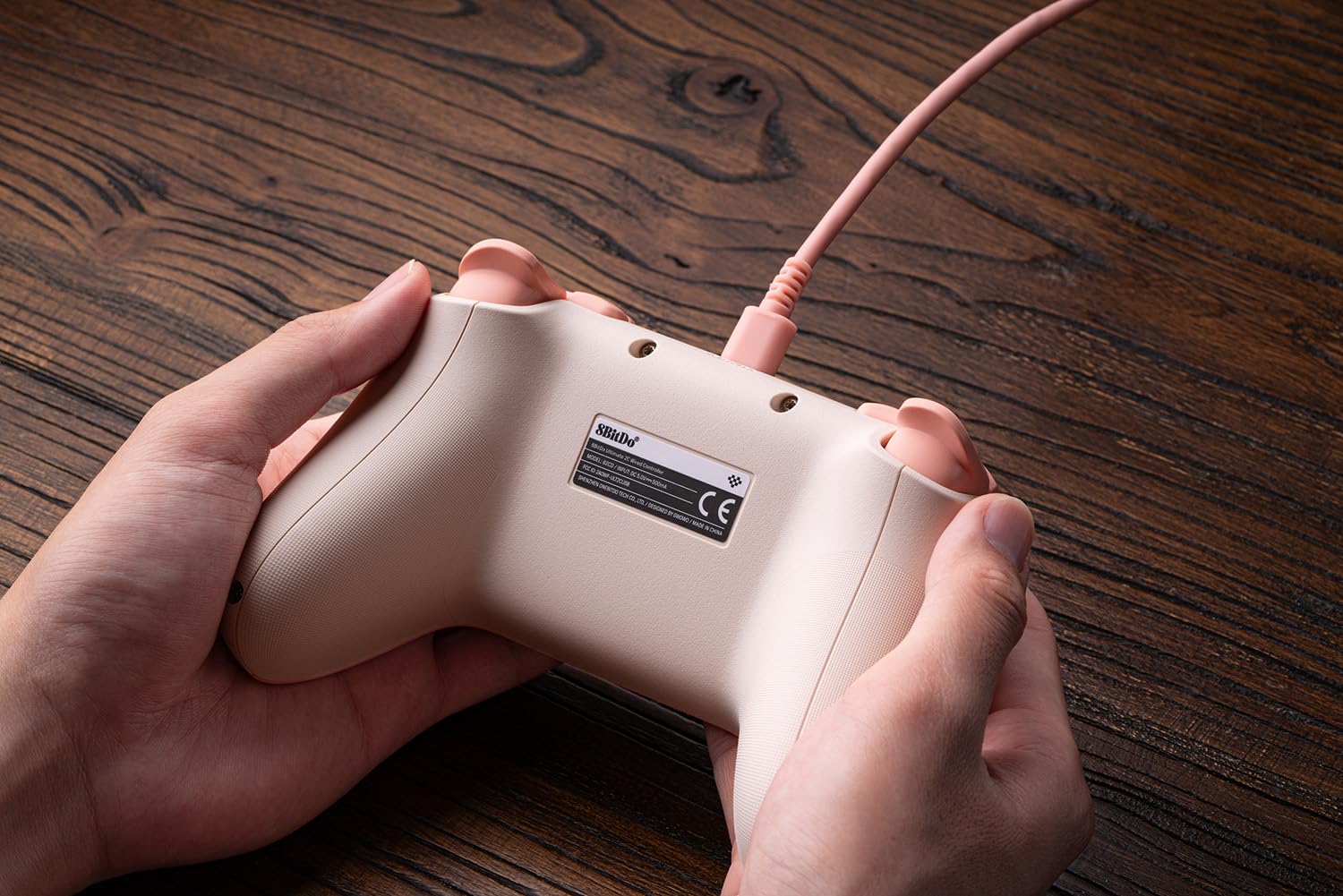 Comando 8BitDo Ultimate 2C Wired Controller for Windows PC and Android (Peach) ( Imagem 4 de 4 ) - Preview