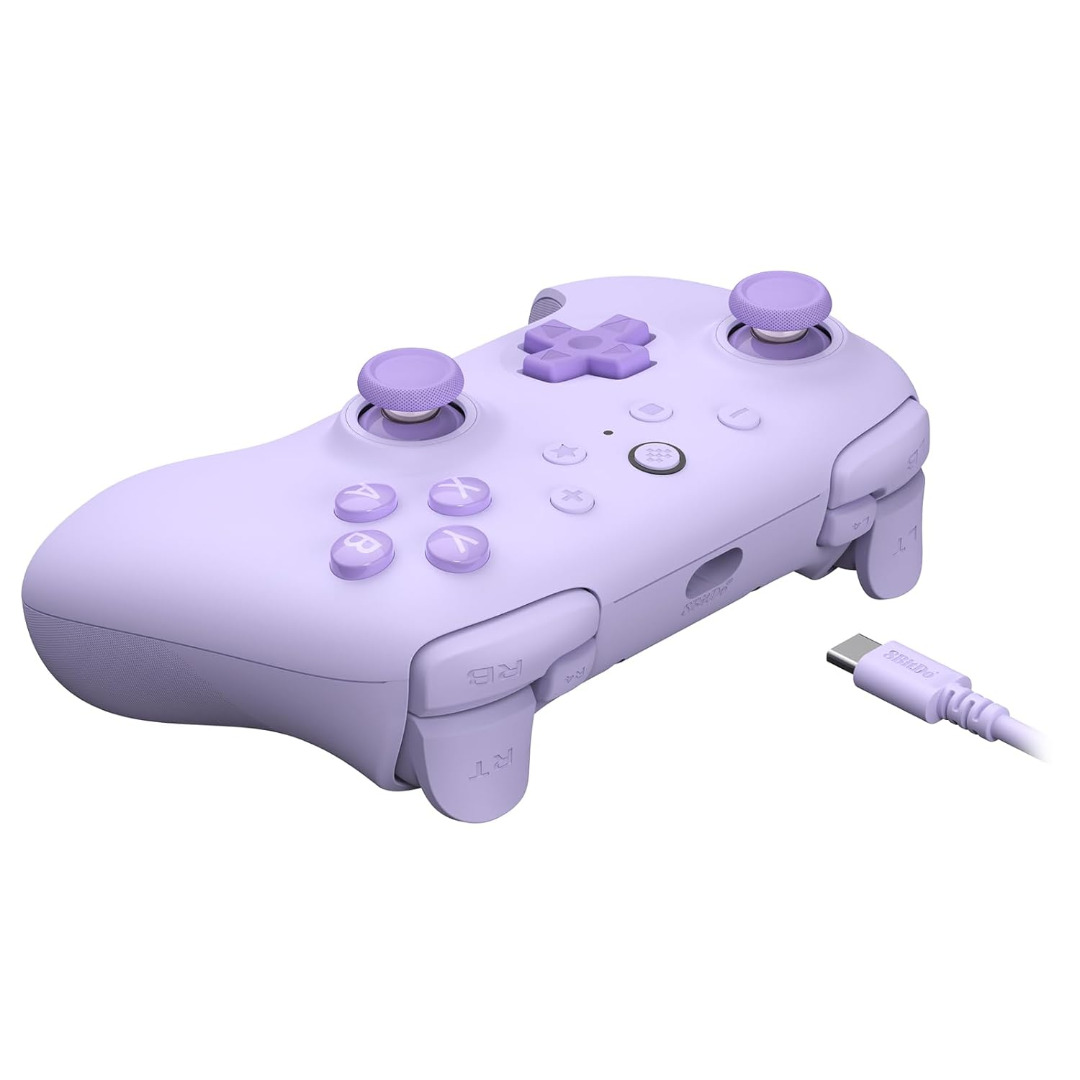Comando 8BitDo Ultimate 2C Wired Controller for Windows PC and Android (Purple) ( Imagem 3 de 4 ) - Preview