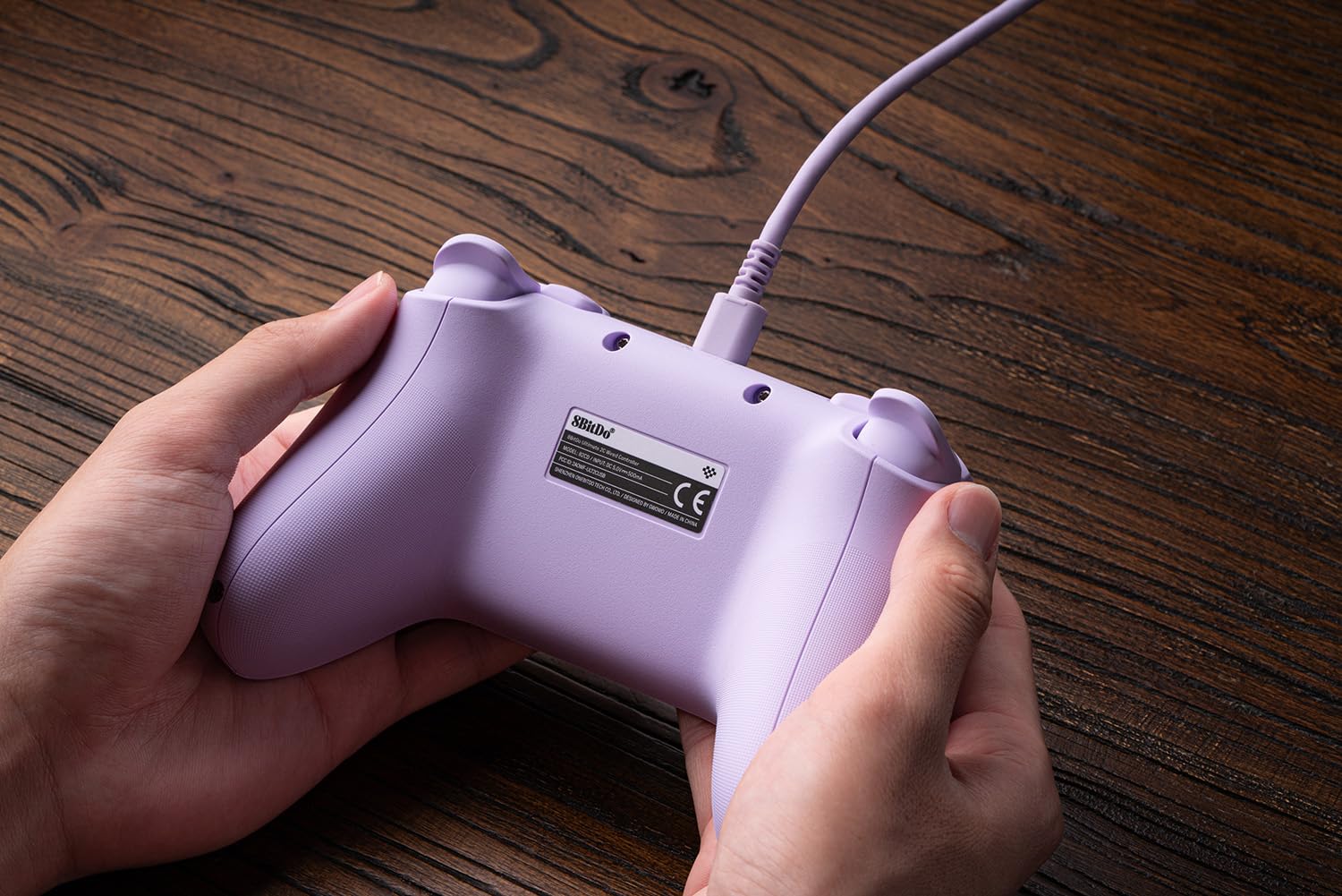 Comando 8BitDo Ultimate 2C Wired Controller for Windows PC and Android (Purple) ( Imagem 4 de 4 ) - Preview