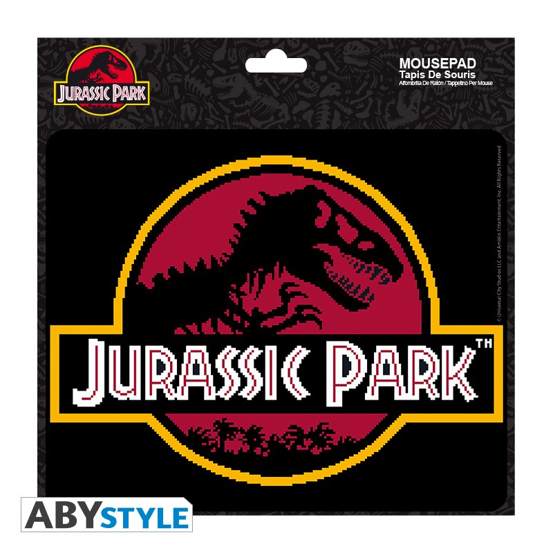 Tapete de rato Jurassic Park - Pixel Logo (Flexible Mousepad) ( Imagem 2 de 2 ) - Preview