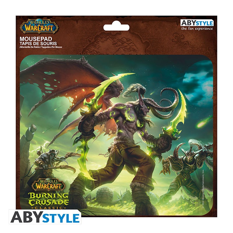 Tapete de Rato World of Warcraft Flexible Mousepad Illidan ( Imagem 2 de 2 ) - Preview