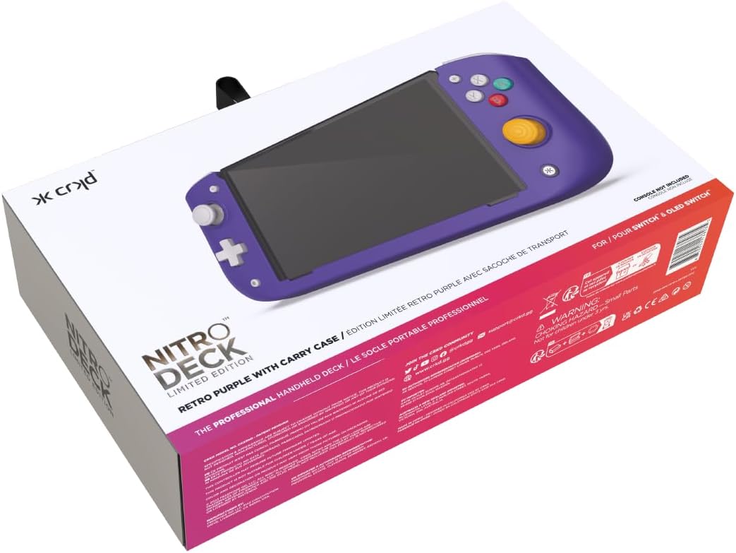 Gaming - CRKD Nitro Deck Limited Edition with Carry Case ( Imagem 2 de 4 ) - Preview