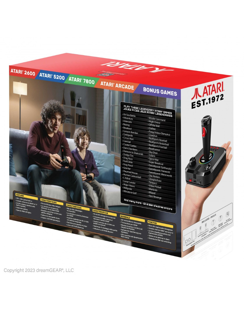 Consola Gamestation Pro Atari (200 Jogos) ( Imagem 4 de 4 ) - Preview