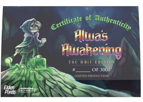 Edição Limitada Alwa’s Awakening NES Collector’s Edition (Limitado a 3000 Unidades) ( Imagem 3 de 4 ) - Preview