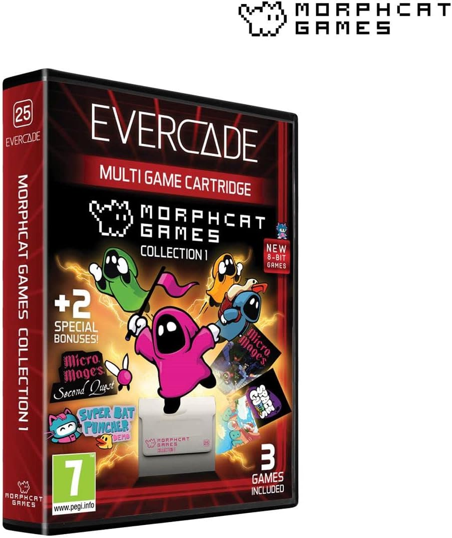 Cartucho Evercade Morphcat Collection 1 Blaze ( Imagem 3 de 4 ) - Preview