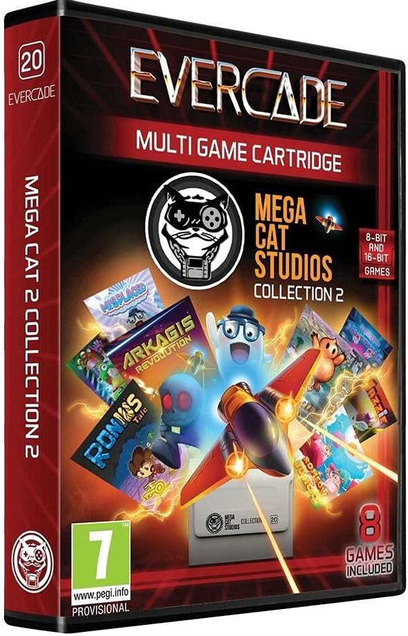 Cartucho Mega Cat 2 Collection 2 Evercade ( Imagem 2 de 4 ) - Preview