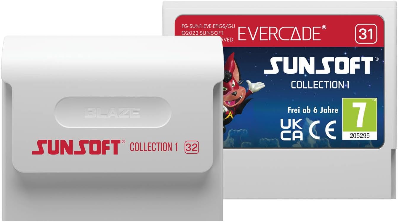 Cartucho Sunsoft Collection 1 Blaze Evercade ( Imagem 2 de 4 ) - Preview