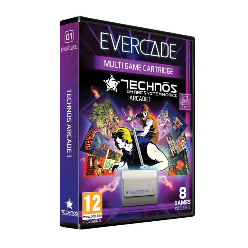 Cartucho Technos Arcade 1 Blaze Evercade ( Imagem 3 de 4 ) - Preview