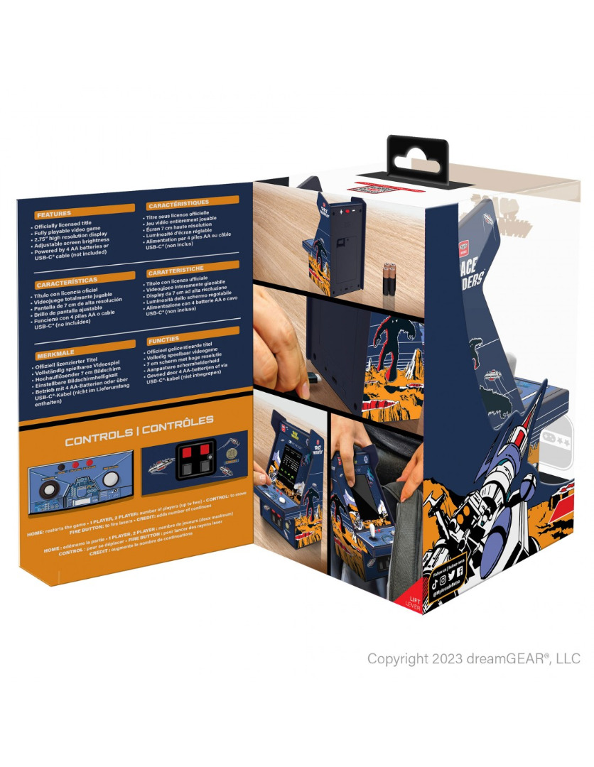Consola Mini Micro Player Space Invaders (Versão Alternativa) 6,75" ( Imagem 3 de 4 ) - Preview