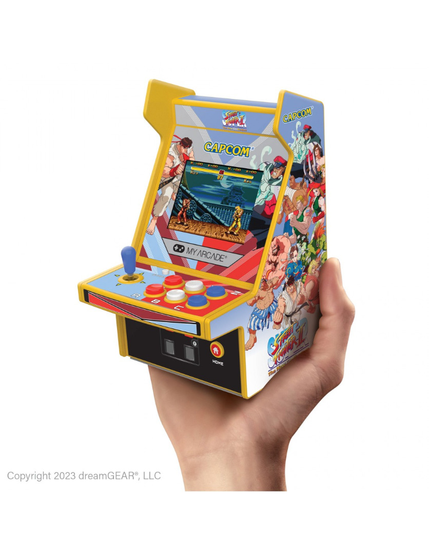Consola Mini Micro Player Street Fighter II 6,75" ( Imagem 4 de 4 ) - Preview