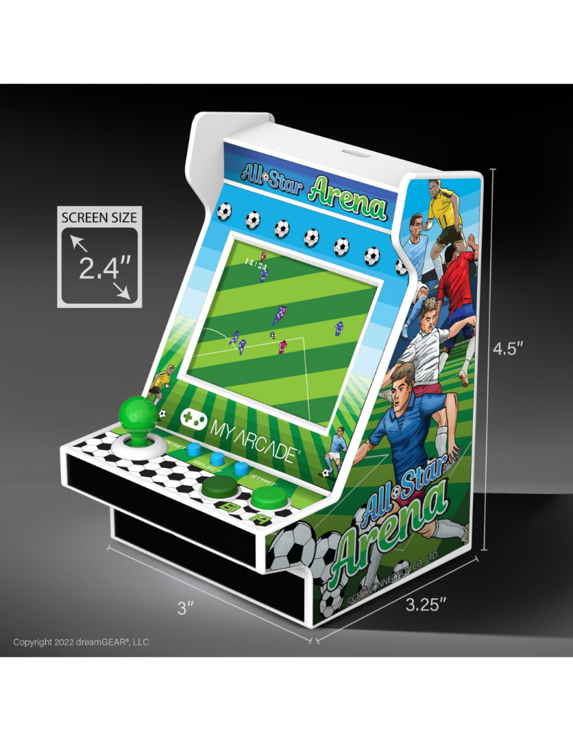 Consola Nano Player AllStar Arena 208 Games 4,5 inch ( Imagem 2 de 4 ) - Preview