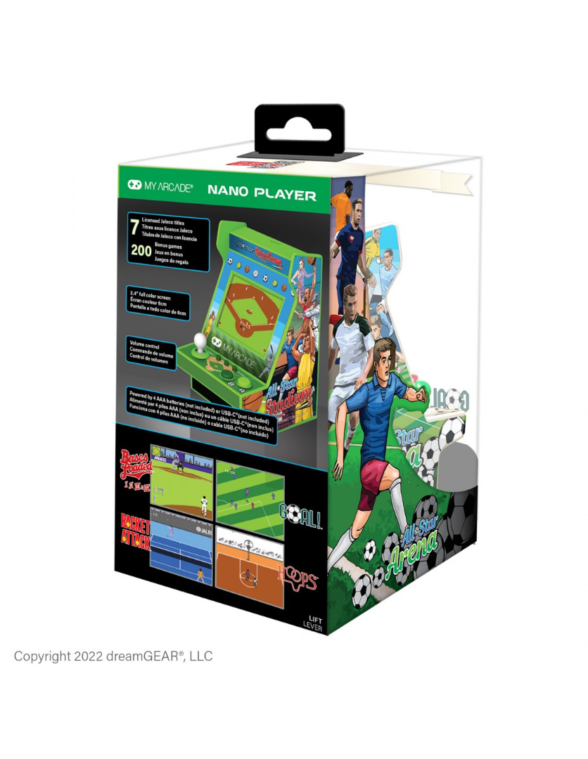 Consola Nano Player AllStar Arena 208 Games 4,5 inch ( Imagem 3 de 4 ) - Preview