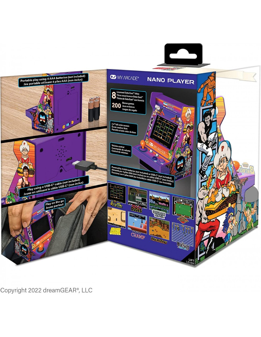 Consola Nano Player Data East 208 Games 4,5 inch ( Imagem 4 de 4 ) - Preview