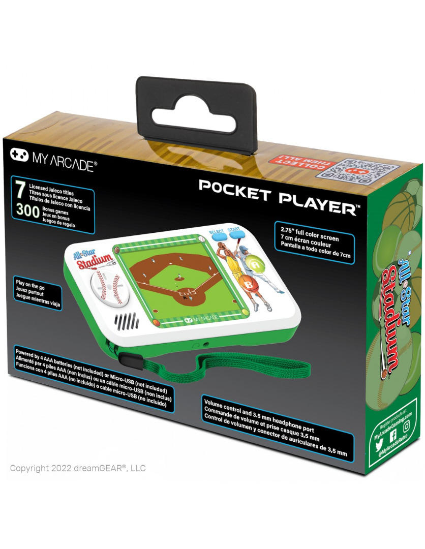 Consola Pocket Player AllStar Stadium Portable 308 Games ( Imagem 4 de 4 ) - Preview