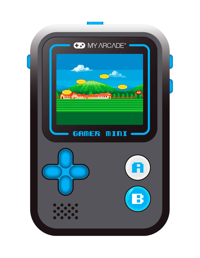 Consola Retro Gamer Mini 160 Games Negra/Azul 1,8 inch ( Imagem 3 de 4 ) - Preview